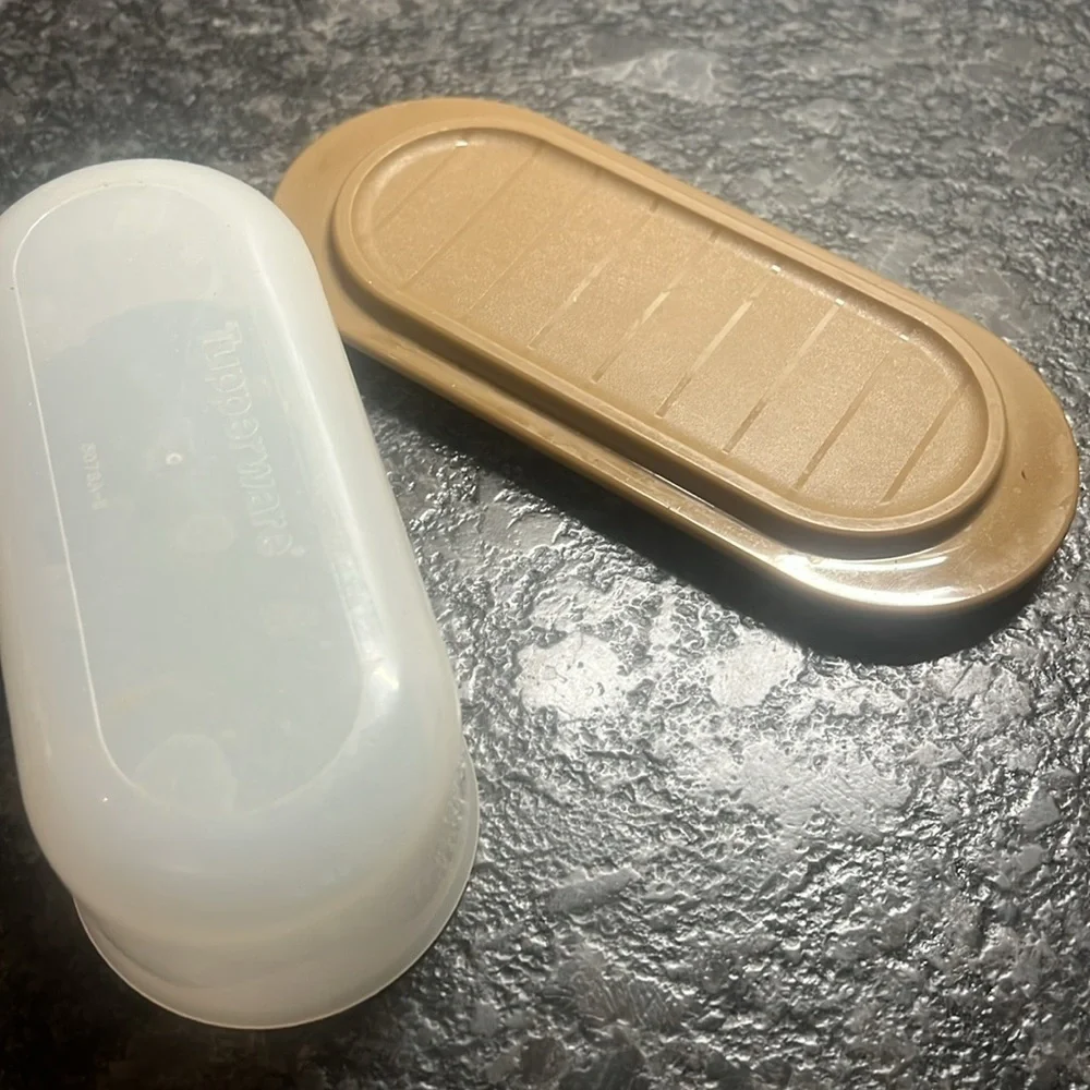 Tupperware butter shipment vintage